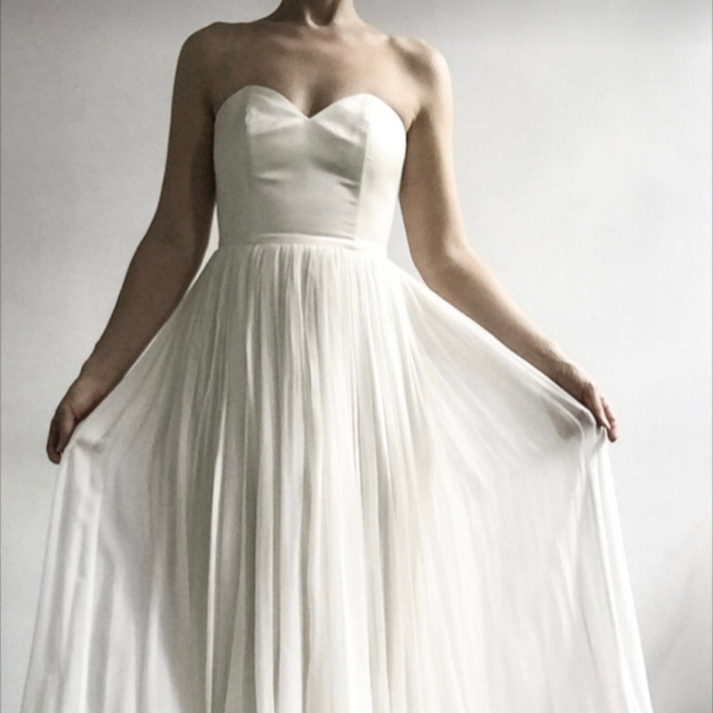Leanne Marshall Silk Wedding Dress